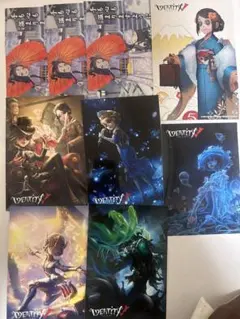 【Identity V】 第五人格キャラクターブロマイド 6枚セット+特典