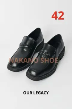 our legacy ローファー OUR LEGACY レザー ローファー | ブラック | FARFETCH JP