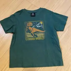GUジュラシック・ワールド Tシャツ 120サイズ グリーン