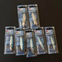 ヴィンテージ ABU トビー 18g スプーン台紙付き 9個セット② ヴィンテージ ABU トビー 18g スプーン台紙付き 9個セット②