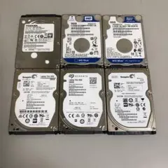 訳ありハードディスク6台セット