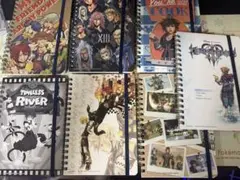 キングダムハーツ　1番くじ　f賞　リングノート　コンプリート