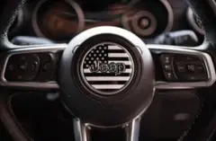 新品　人気　再入荷　JEEP ラングラー JL ステアリング ホイール トリム