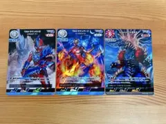 ウルトラマンカードゲーム　アーク オメガ レキネス SD03 RRR 各1枚ずつ