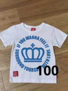 BABY DOLL Tシャツ 100cm ホワイト ベビードール