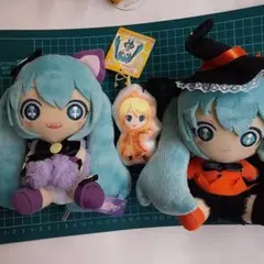 初音ミク、ルカ、カイト ３点セット、ぬいぐるみ、クリーナー