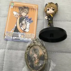 ツイステ　ラギー　フィギュア　キーホルダー　トレカ