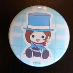 逆転裁判 成歩堂みぬき ぽてぬいアート 缶バッジ １個