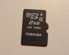 TOSHIBA 2GB micro SD カード