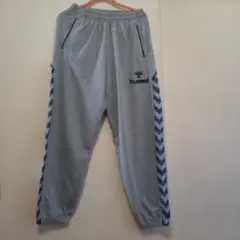 hummel グレー スウェットパンツ Ｏサイズ