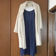 JOURNALSTANDARD 小花柄 紺色 キャミソール ワンピース
