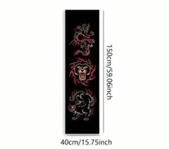ドラゴン　パンサー　タペストリー　TATOO タトゥー　トラッド　ニュースクール