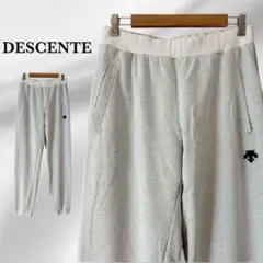 デサント『DESCENTE』スウェットパンツ【F】ホワイト 白 大きい スポーツ