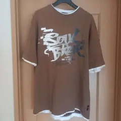 【SOUL BREAK】Tシャツ (ライトブラウン・XL)