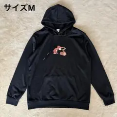 メンズ パーカー フード付きスウェット 未使用 黒 ブラック