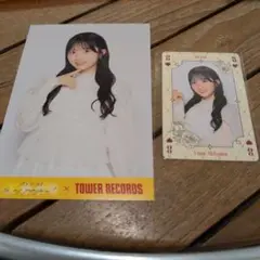 【匿名配送】AKB48 秋山由奈 タワレコ トレカ ポストカード