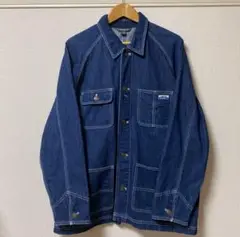 Eddie Bauer cotton coverall indigo