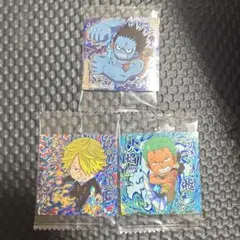 ワンピースウエハースシール LOG.12 ルフィ ゾロ サンジ
