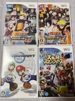 Wiiゲームソフト　4枚