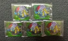 ポケモントレッタ　6043　マスター　ライコウ　5枚セット　かみなり