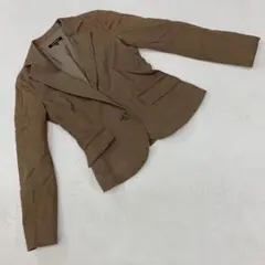 LAUTREAMONT テーラードジャケット ベージュ ストレッチ 長袖 2