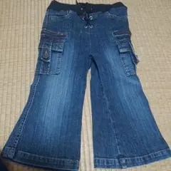 #値下げ #デニムパンツ #ジーンズ #90㎝ #ブーツカット