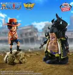 ONE PIECE ワーコレ　ポートガス・D・エースVSマーシャル・D・ティーチ
