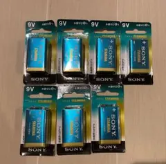 SONY スタミナ アルカリ乾電池9V 7個