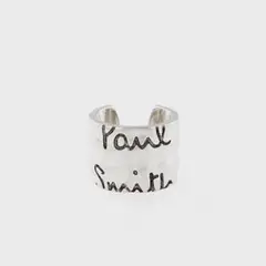 ポールスミス　イヤーカフ　シルバー Paul Smith（ポールスミス）の「エンボスロゴ イヤカフ【140933