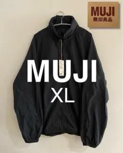 無印良品 撥水 ナイロンポケッタブルウィンドブレーカー XL men's