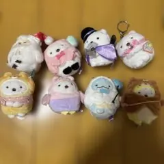 すみっこぐらしてのりマスコット 8体セット