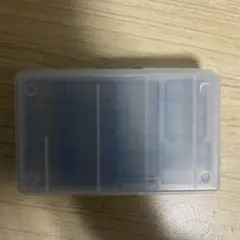 トレカ収納ケース 透明 小型 仕切り付き