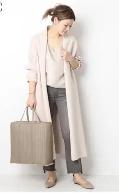 ドゥーズィーエムクラス Twins cotton ロングガウン