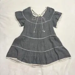 y2k 森ガール　チュニック　ミニワンピース　フェアリーコア