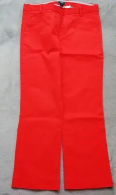 JCREW 鮮やかオレンジパンツ