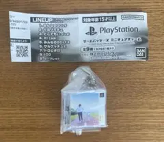 PlayStation ゲームパッケージミニチュアチャーム　どこでもいっしょ