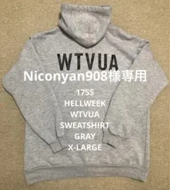 17SS HELLWEEK WTVUA XLサイズ GRAY WTAPS