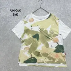 a2258＊UNIQLO×ニンテンドー　ピクミン半袖Tシャツ　白【M】可愛い