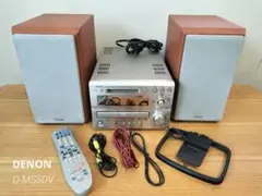 DENON D-MS5DVとDRR-M31システムコンポとカセットデッキのセット DENON D-MS5DVとDRR-M31システムコンポとカセットデッキのセット