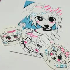 初音ミク 重音テト メズマライザー イラスト
