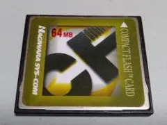 64MB コンパクトフラッシュカード HAGIWARA SYS-COM