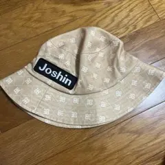 阪神タイガース　Joshin バケットハット ベージュ