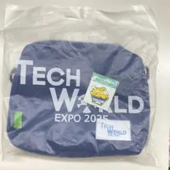 TECH WORLD エコな2wayバッグ＋ピンバッジセット