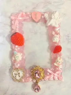 【03A】 ホイップデコ 硬質ケース トレカケース A7 パールピンク