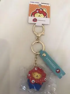 【万博会場限定】なりきり　サンリオ　ストラップ　キーホルダー　ポムポムプリン