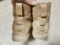 UGG 防水スエードムートンブーツ ベージュ 26.5