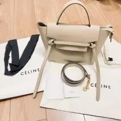 【定価¥341,000】CELINE セリーヌ ベルトバッグ マイクロ