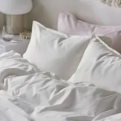 IKEA ホワイト 布団セット