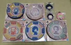 一番くじ 鬼滅の刃 きゅんキャラ小皿5種 ラバーマスコット3種 セット