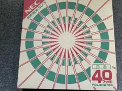 NEC 丸形蛍光灯 ライフライン 白色 40形（38W） FCL40W/38